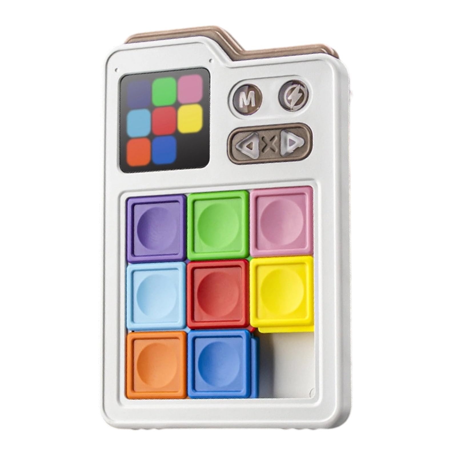 Giocattolo Puzzle Elettrico Scorrevole con Sfide Multiple Livelli di Svago per Ridurre lo Stress e Allenare la Reazione per Divertimento Familiare Giocattolo Puzzle Elettrico Scorrevole