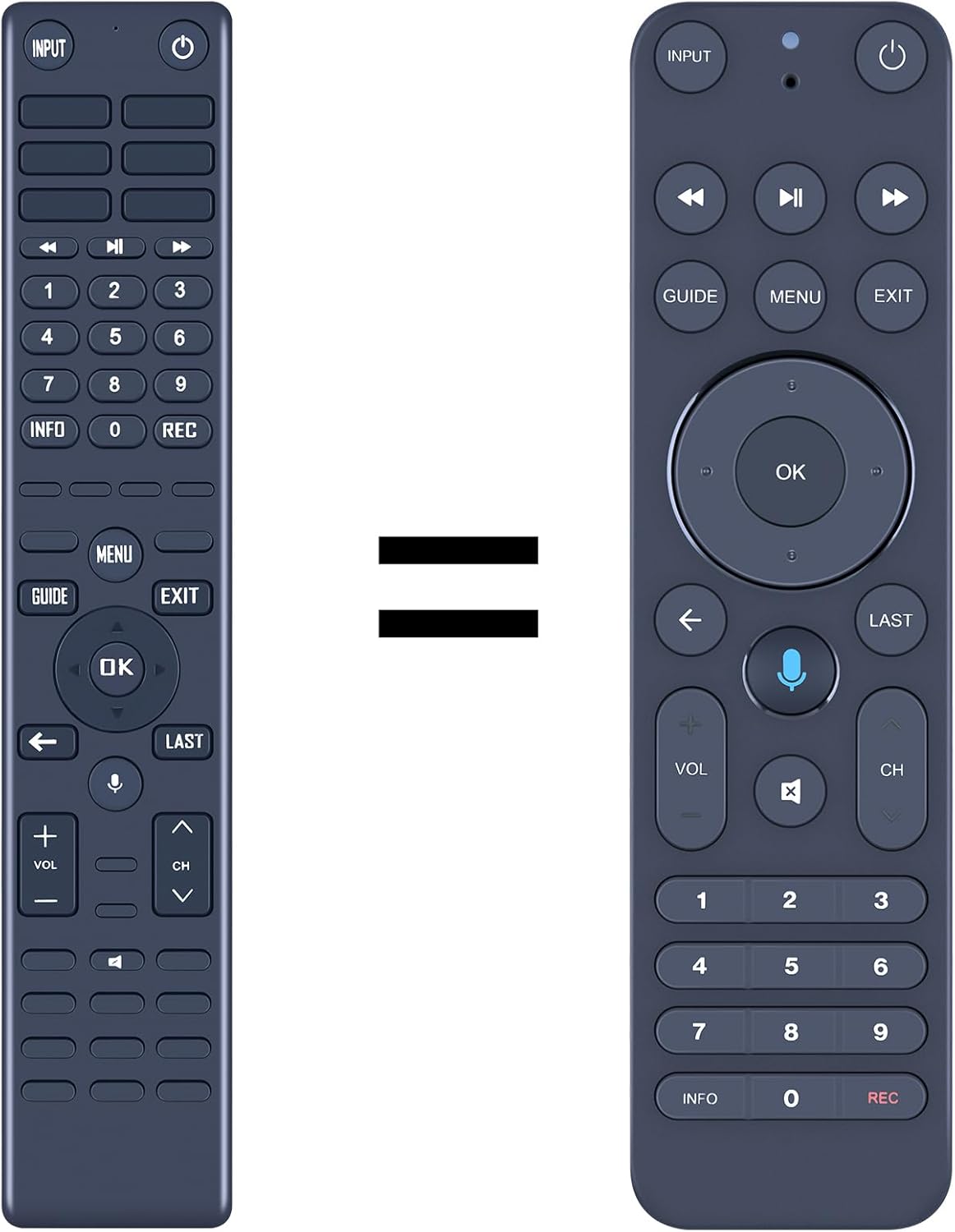 New IR Replacement Remote Control fit for Verizon FiOS TV MG3-R32140B VRC4100 BLE (NO Voice Function -No Set Up)