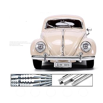 Amazon.co.jp: 1:18 1955 フォルクスワーゲンビートル用 合金