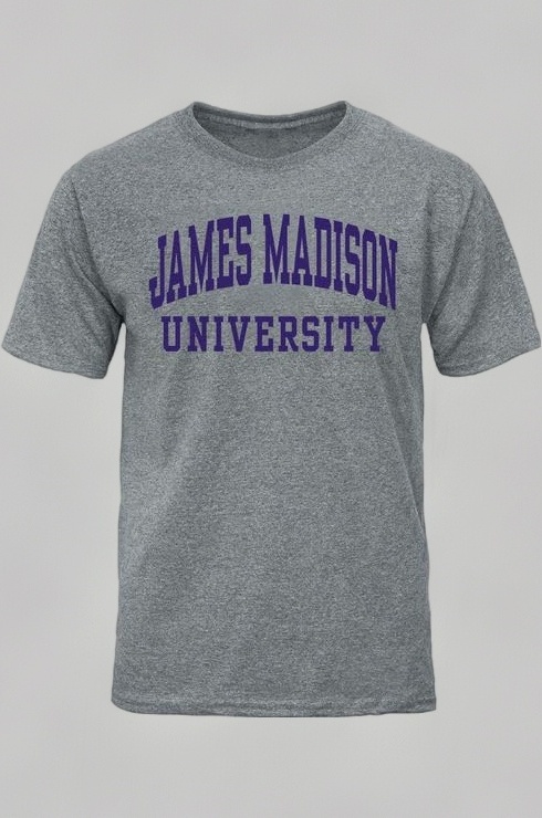 Short Sleeve Adult Color T-Shirt with Classic Arch Logo, Unisex