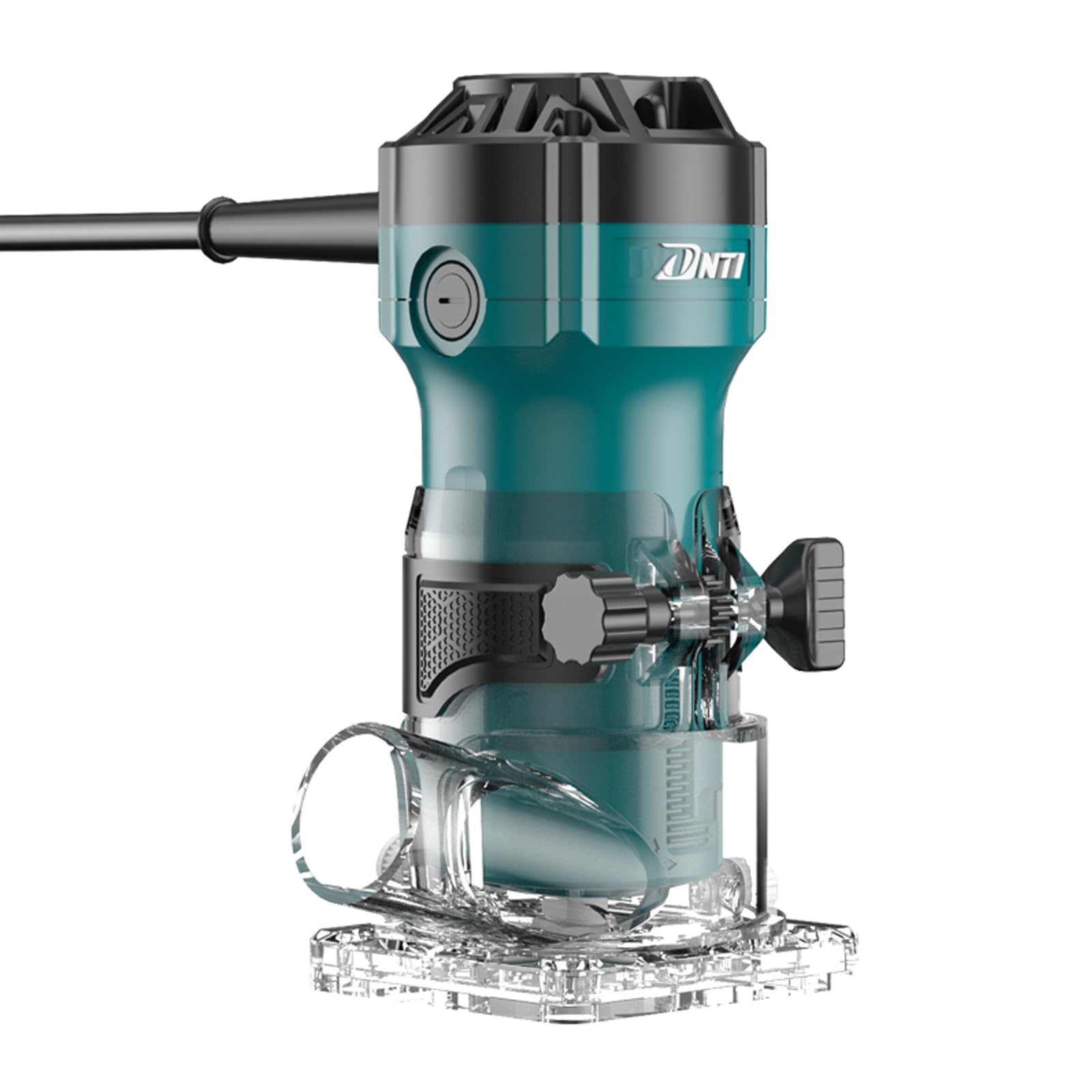 DNTI Fresadora Eléctrica de Madera, 550W, 35000 RPM, 220V/240V, Collet 6/6.35mm (1)