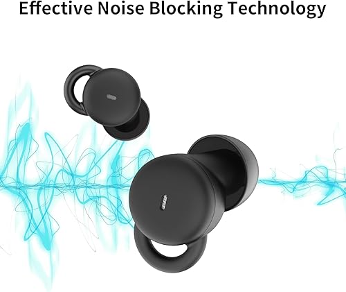 Miniatura 4 de Auriculares para dormir con micrófono TWS Bluetooth para dormir, IPX6, impermeables, bloquean el ruido, ligeros, cómodos y pequeños auriculares