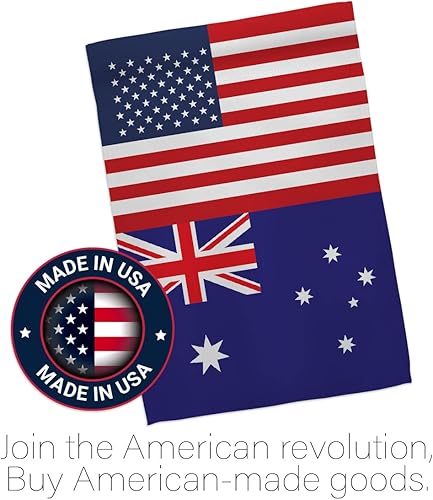 Miniatura 5 de Cartel de bandera de la amistad de Estados Unidos de Amistad de Australia para exteriores de casa, decoración al aire libre, tapiz de jardín,