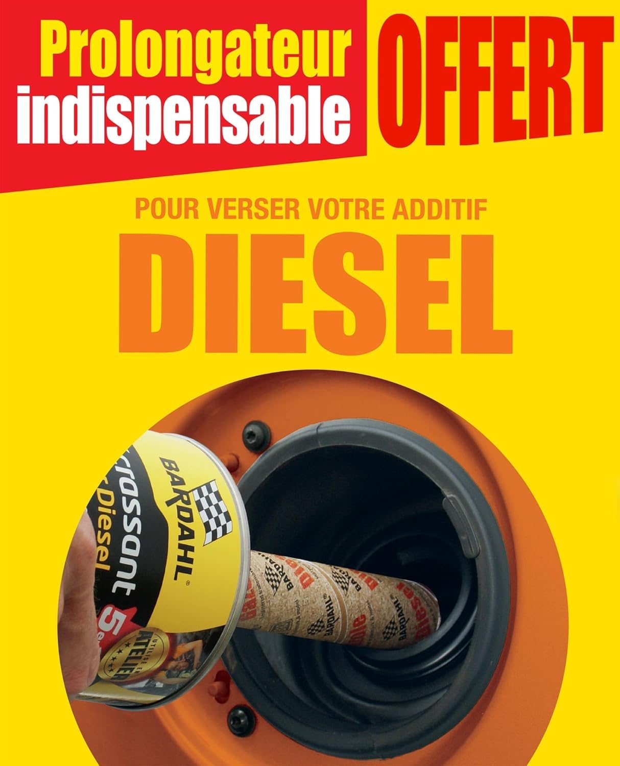 Destructor de motores diésel 5 en 1, 500 ml Bardahl