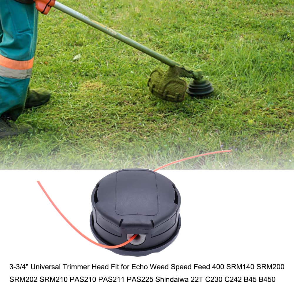 2-Pack Speed-Feed Trimmer Heads For Echo SRM-225, SRM-230, SRM-210 - New