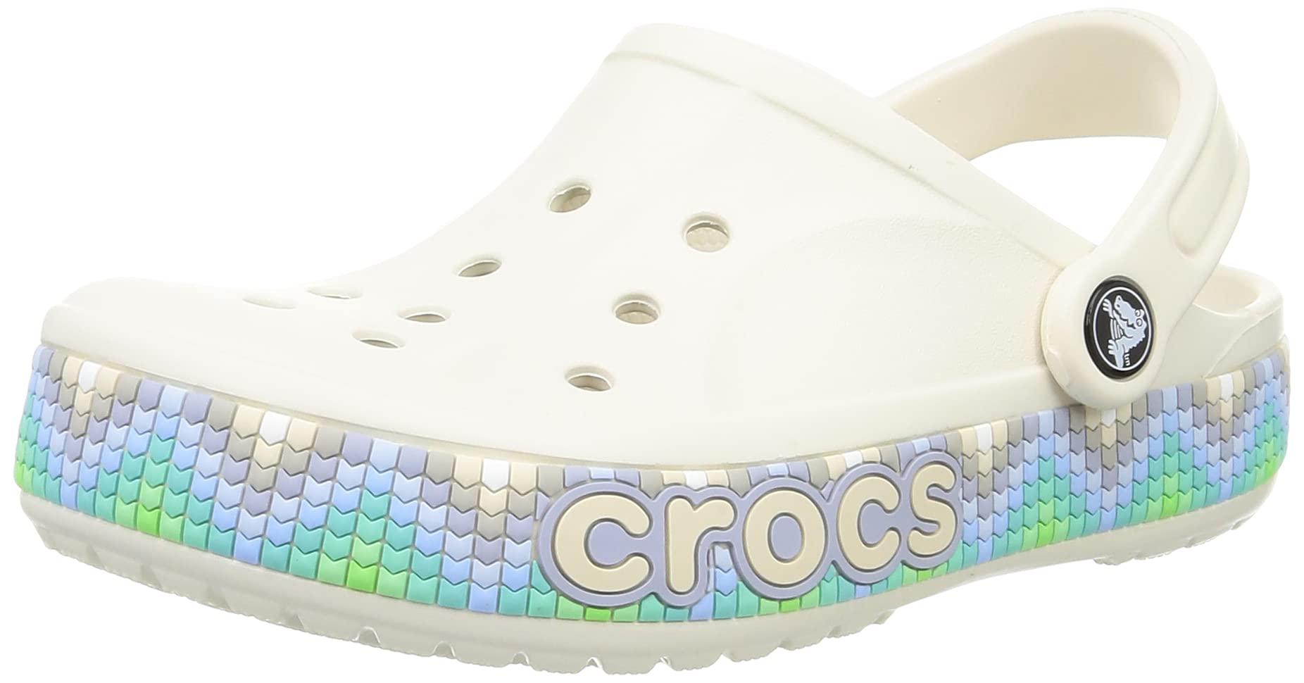 crocs Unisex-Adult Bayaband Clog Stucco/Multi Clog - 7 UK Men/ 8 UK Women (M8W10) (208100-1F8) (B09NMC95WG) Amazon Price History, Amazon Price Tracker
