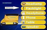 Vista 9 de Multi Starter, Work with Dewalt 20V/60V Battery, Jump Start Adapter DJS20-DEW, Car Jump Starter，Battery Repair/Activation/Boost, for 6.0L Engines