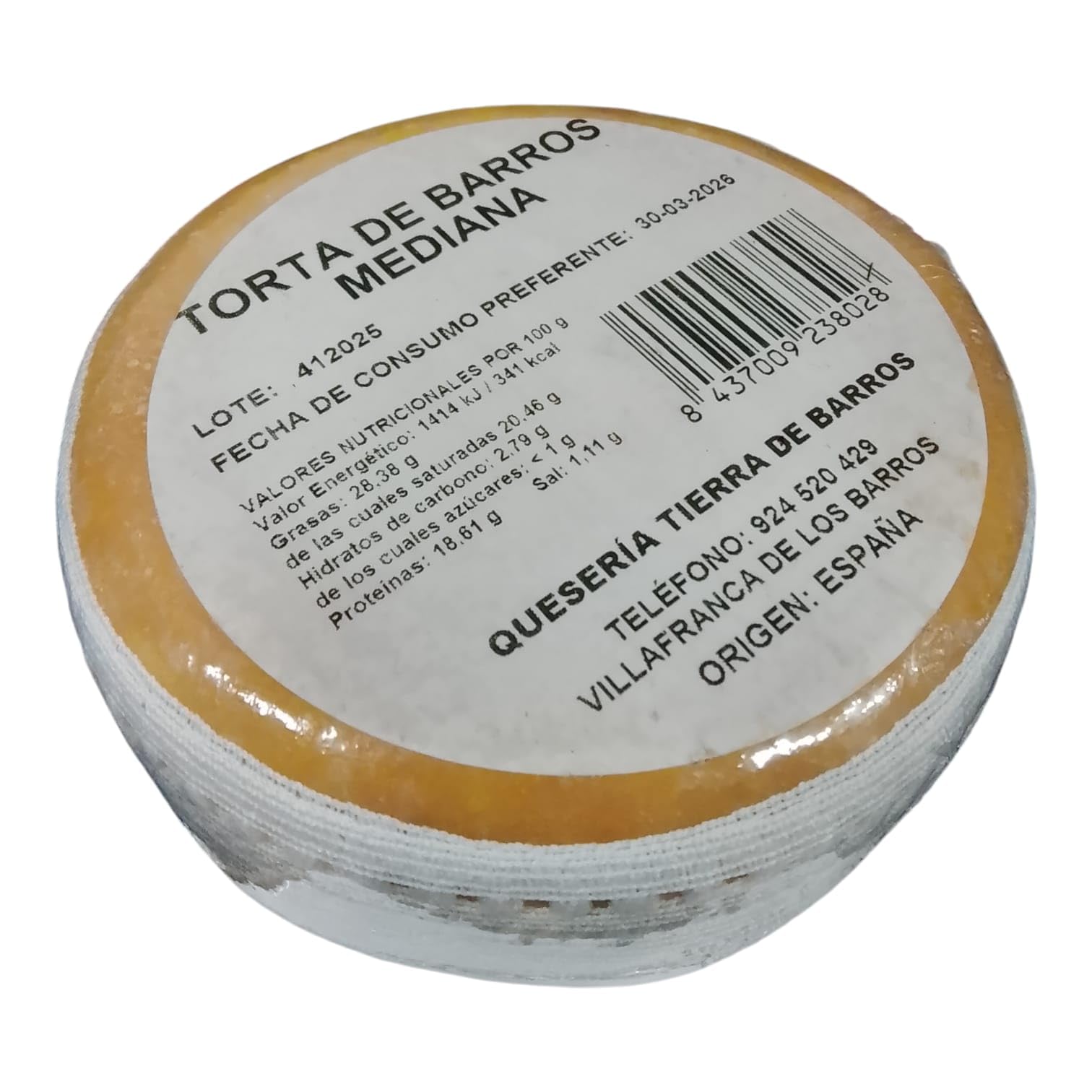 PACK 2 - Torta de Barros Mejor Queso del Mundo 650gr