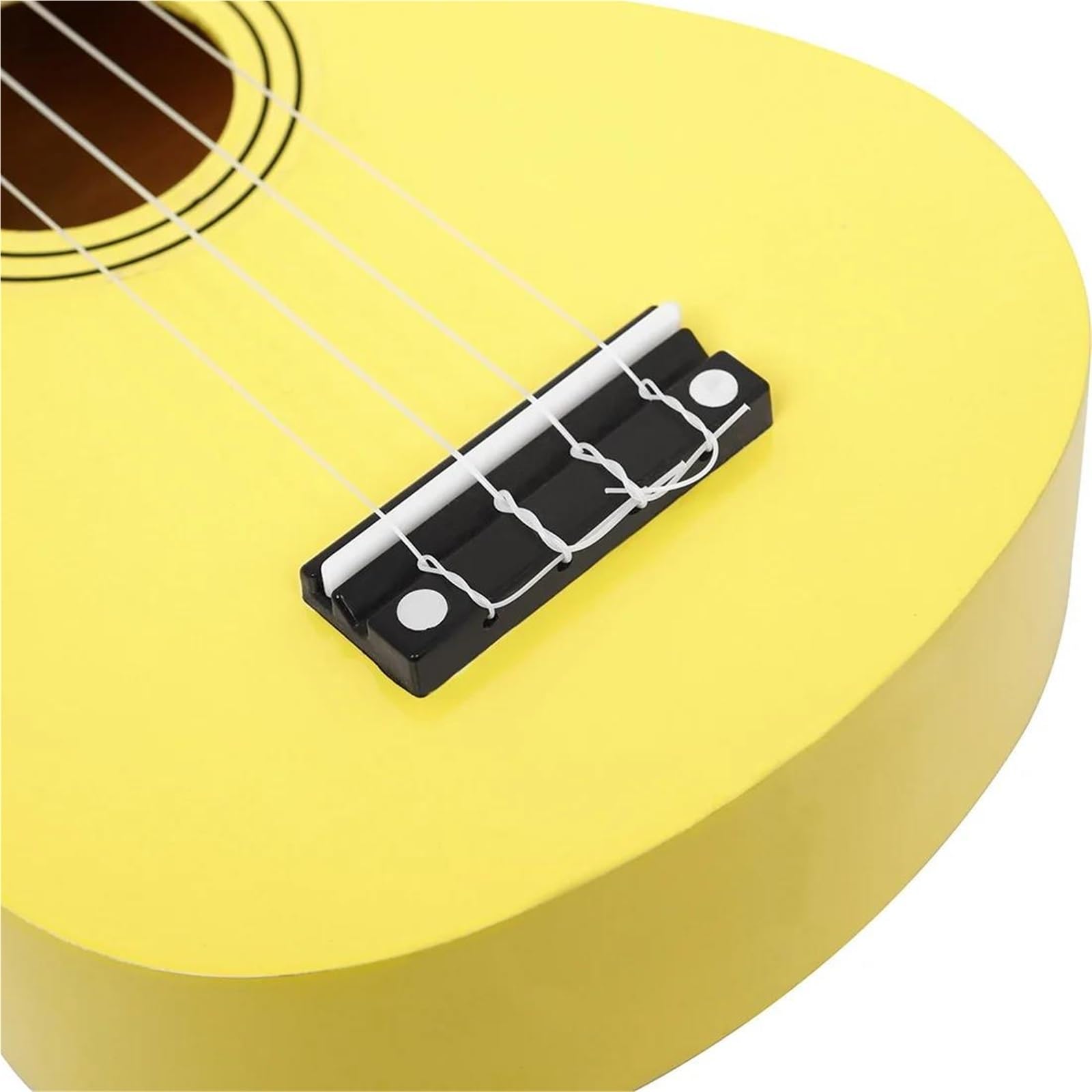 Ukulele Strumento A Corde Per Ukulele Mini Tiglio Giallo Per Chitarra A Quattro Da 21 Pollici Adatto Ai Principianti