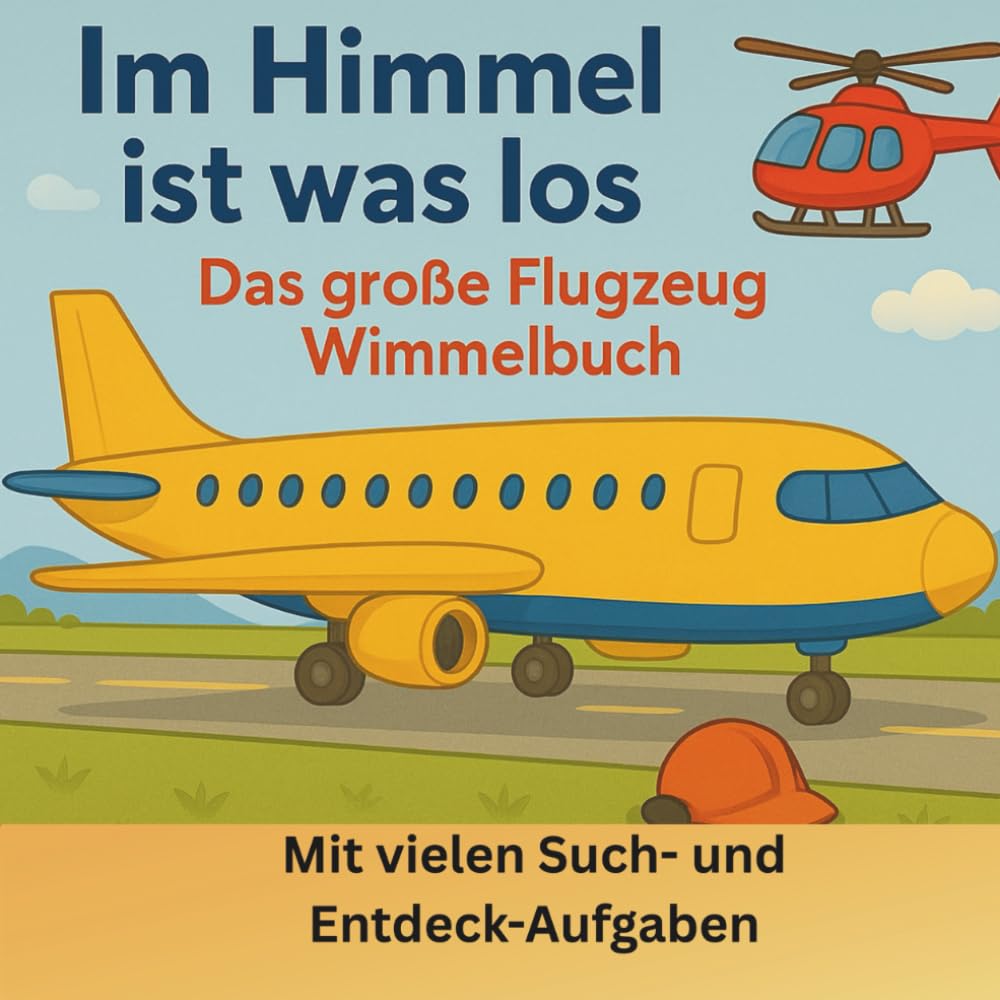 Im Himmel ist was los: Das große Flugzeug Wimmelbuch