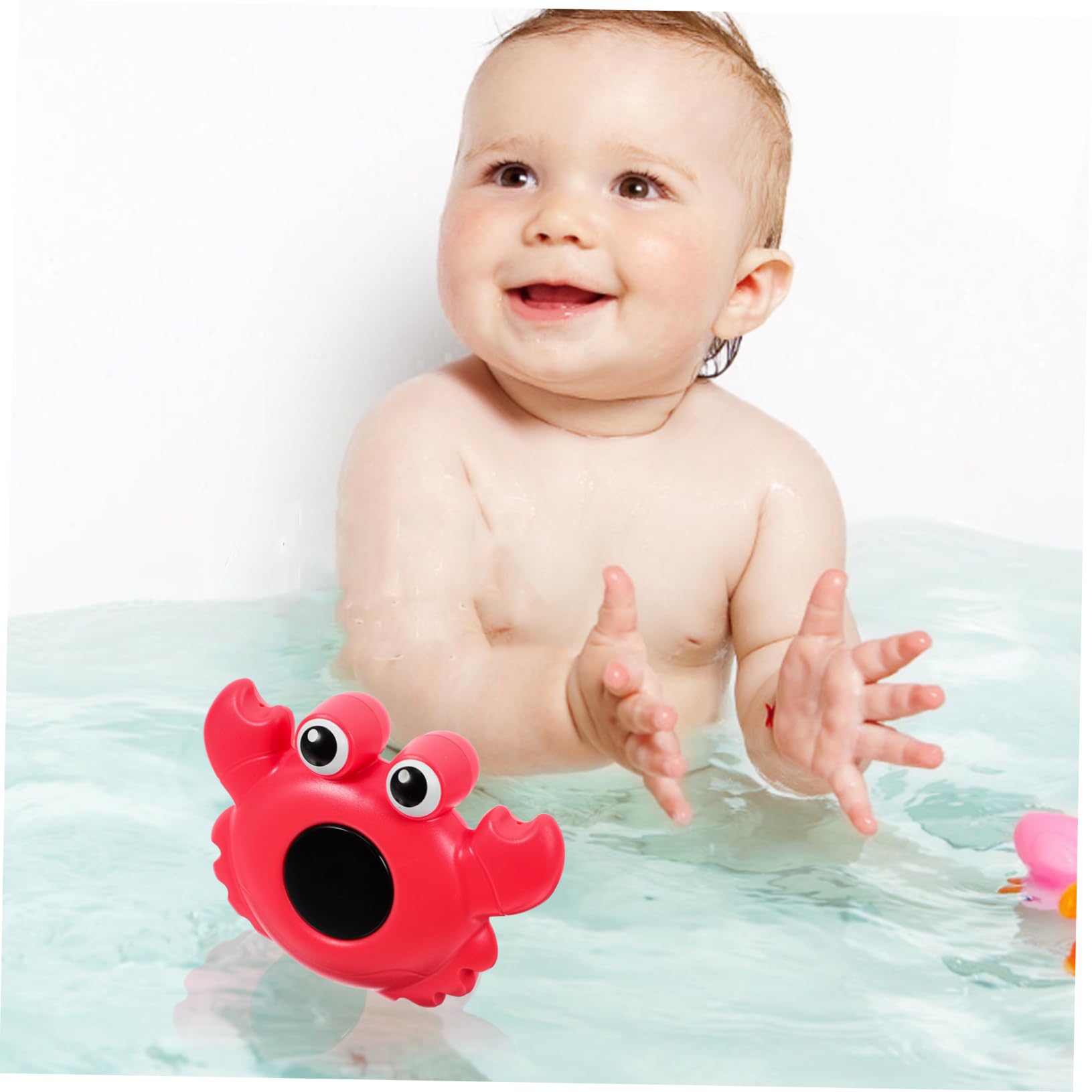 BESTonZON 4stücke Badewannenthermometer Für Niedliches Tierdesign Digitales Wasserthermometer Sicheres Baden Für Neugeborene Messung Celsius Spielzeug Für Badewanne
