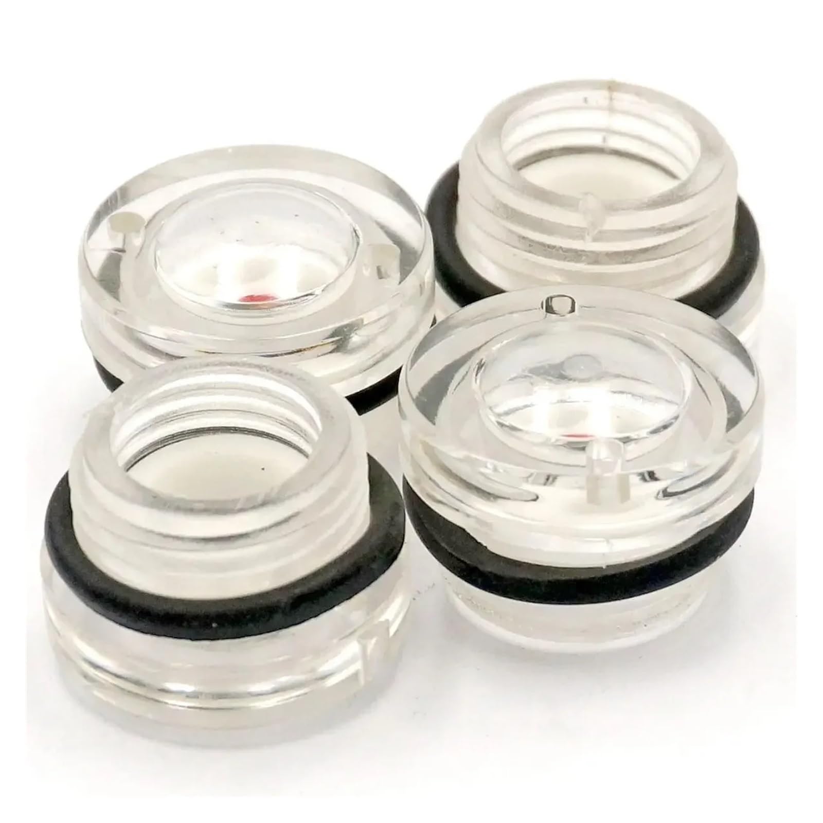 BIANMTSW 10pcs M16x1.5 Oil Level Sight Glass Window round Head For Air Compressor Gearbox