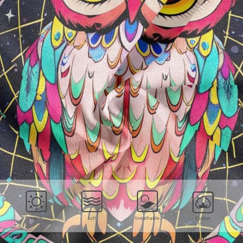 Bright Girls Underwear Toddler 2t Cotton Cute Panties Girl Dreamcatcher Owl Galaxy Briefs Girls Undies3