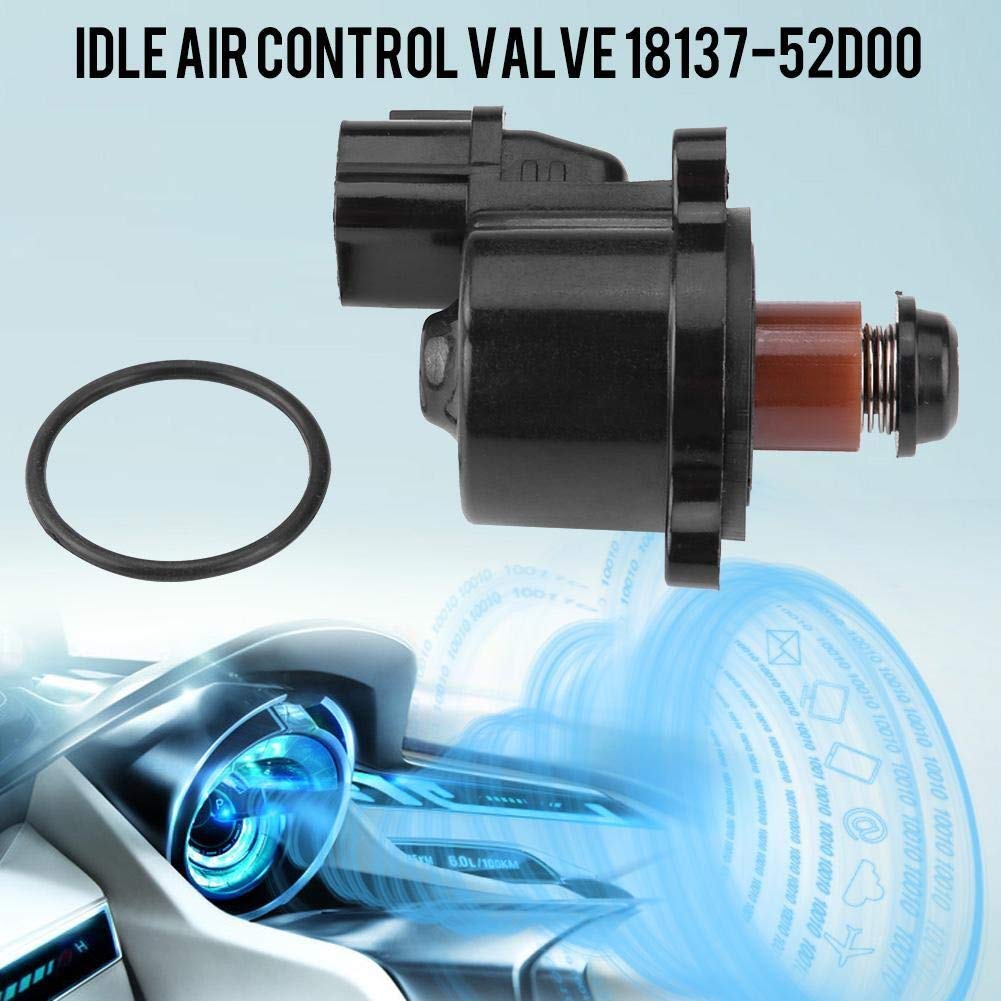 KSTE Zawór sterujący powietrzem biegu jałowego IAC kompatybilny z Suzuki Grand Vitara 2001 XL-7 2002-2006 18137-52D00