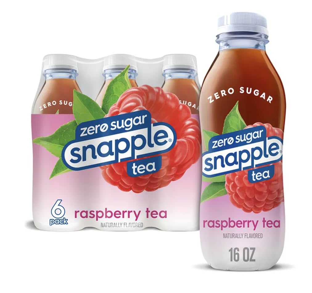 Amazon.com : Snapple Zero Sugar Raspberry All Natural Iced Tea