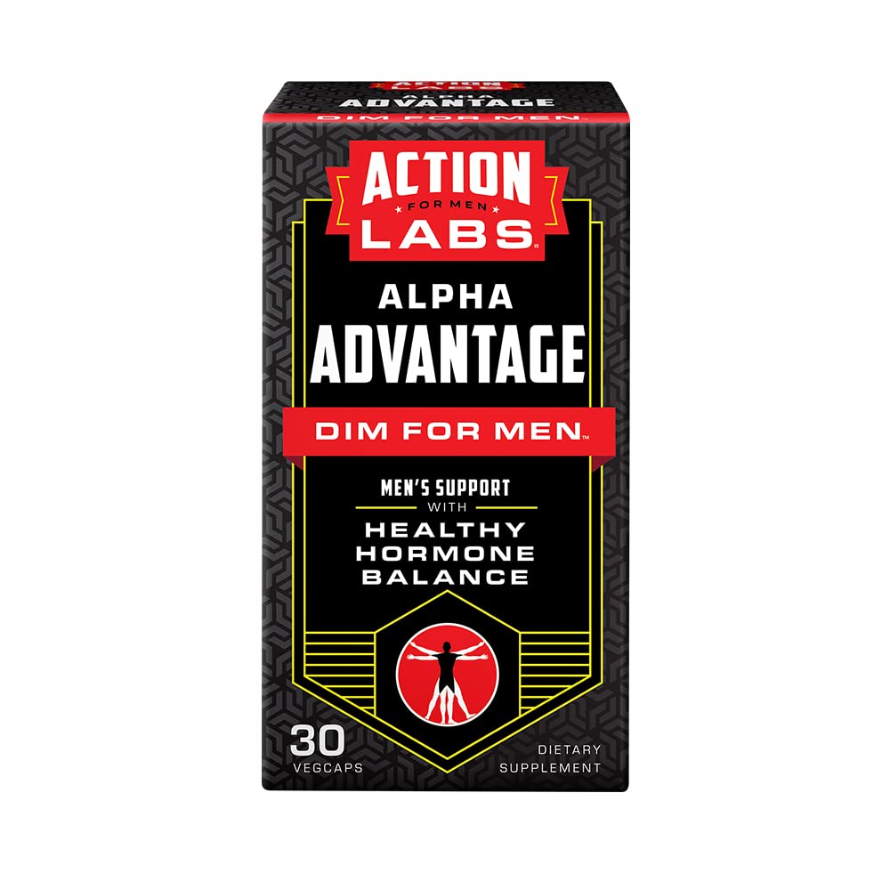 Action Labs Alpha Advantage, Dim for Men, 30 Vegcaps