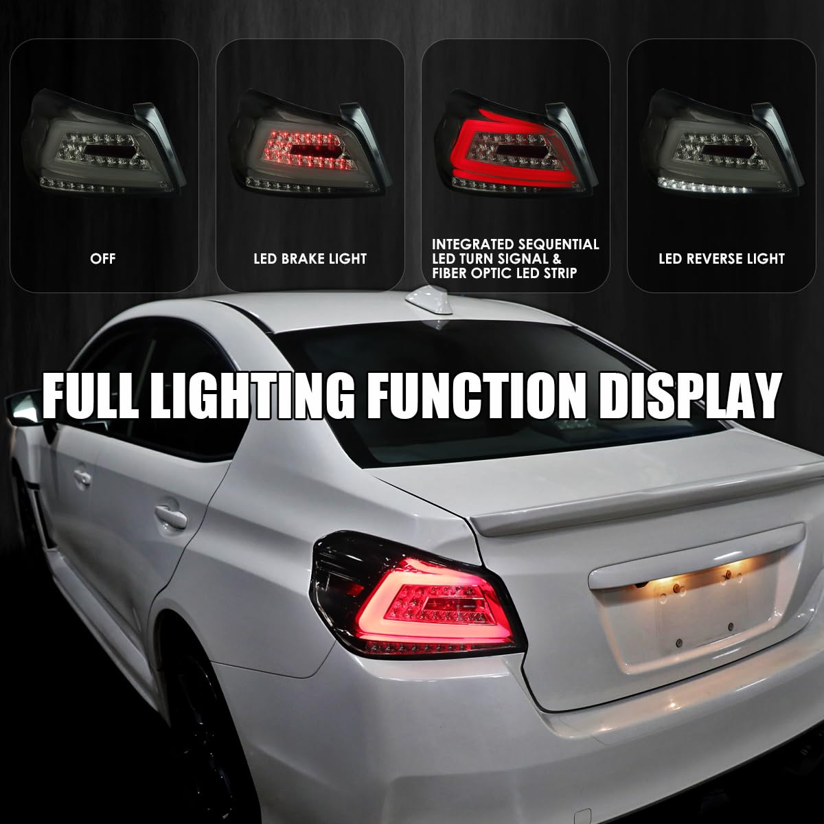 Amazon | SPEC-D TUNING スモーク LED テールライト ホワイト