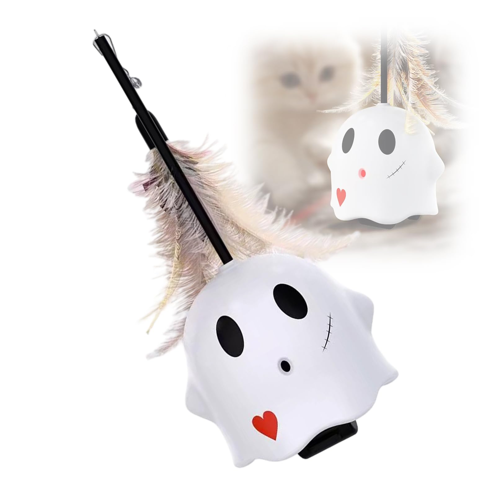 Jouet automatique pour chats : Plaisir interactif et exercice quotidien stimulant