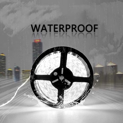 LED Strip Lights Cool White Led Light Strips of Led Lights SMD3528 300Leds Led Tape Lights Strip Led Flexible Light Strips Decoration Outdoor