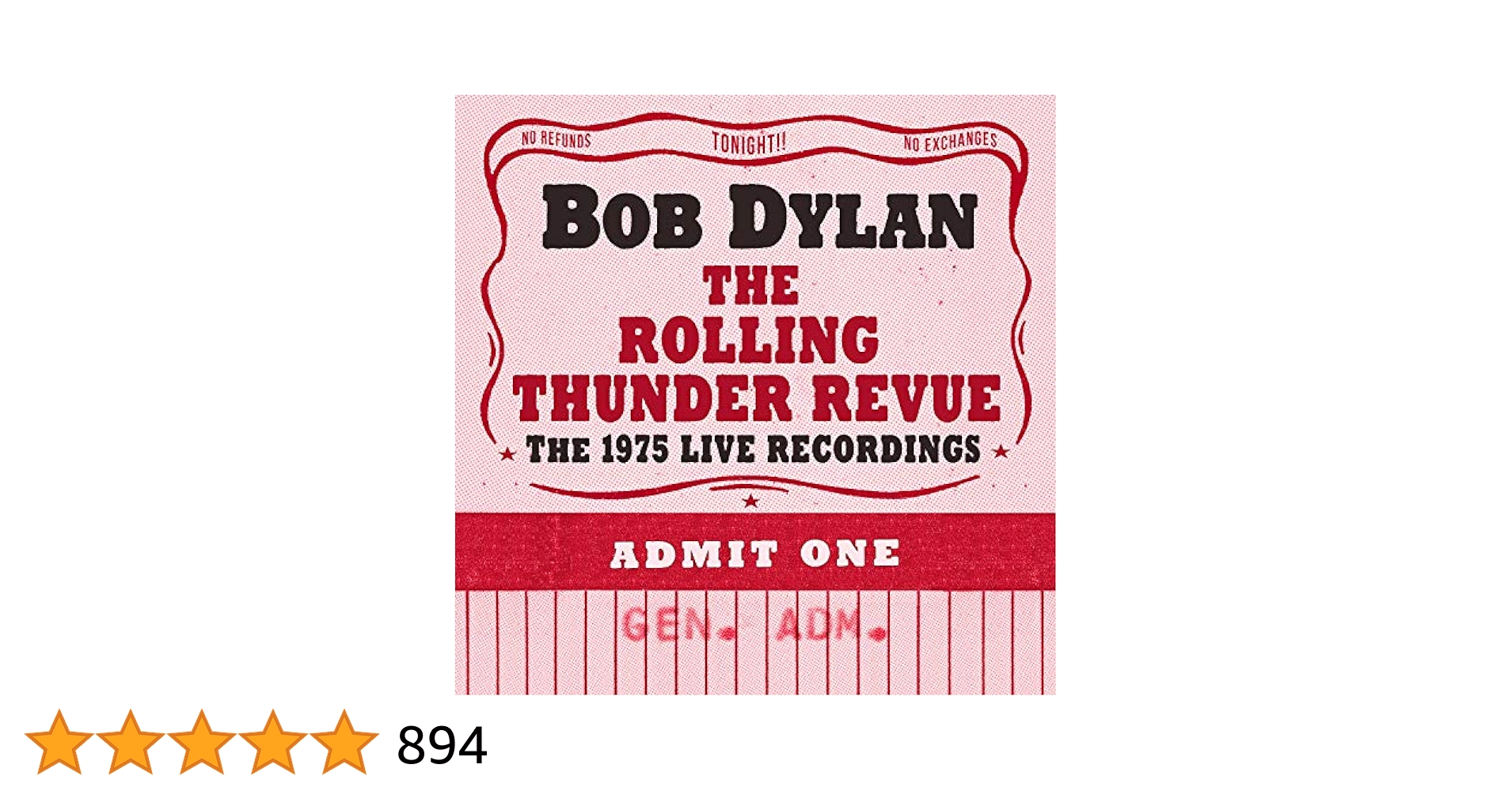 洋楽 Bob Dylan The Rolling Thunder Revue 1975 Bob Dylan – Live 1975 (The Rolling Thunder Revue) | Releases