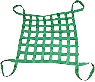 Cargo Lifting Net Cargo Lifting Net Lifting Cargo Net Outdoor Play Extended Climbing Rope Net Bungee Cargo Net Cargo Sling Hoisting Net Non-Slip