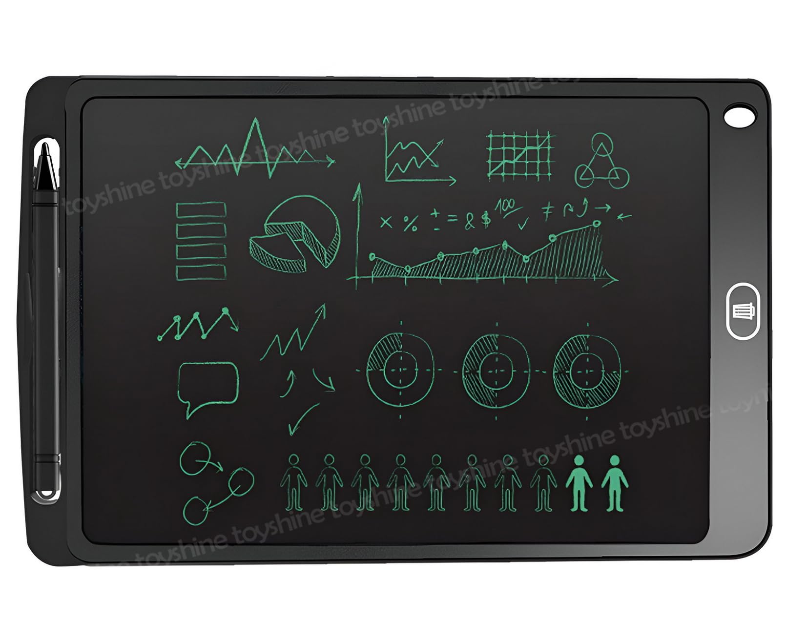 Toyshine® Educational 8.5 Inches LCD Wirting Tablet Pad