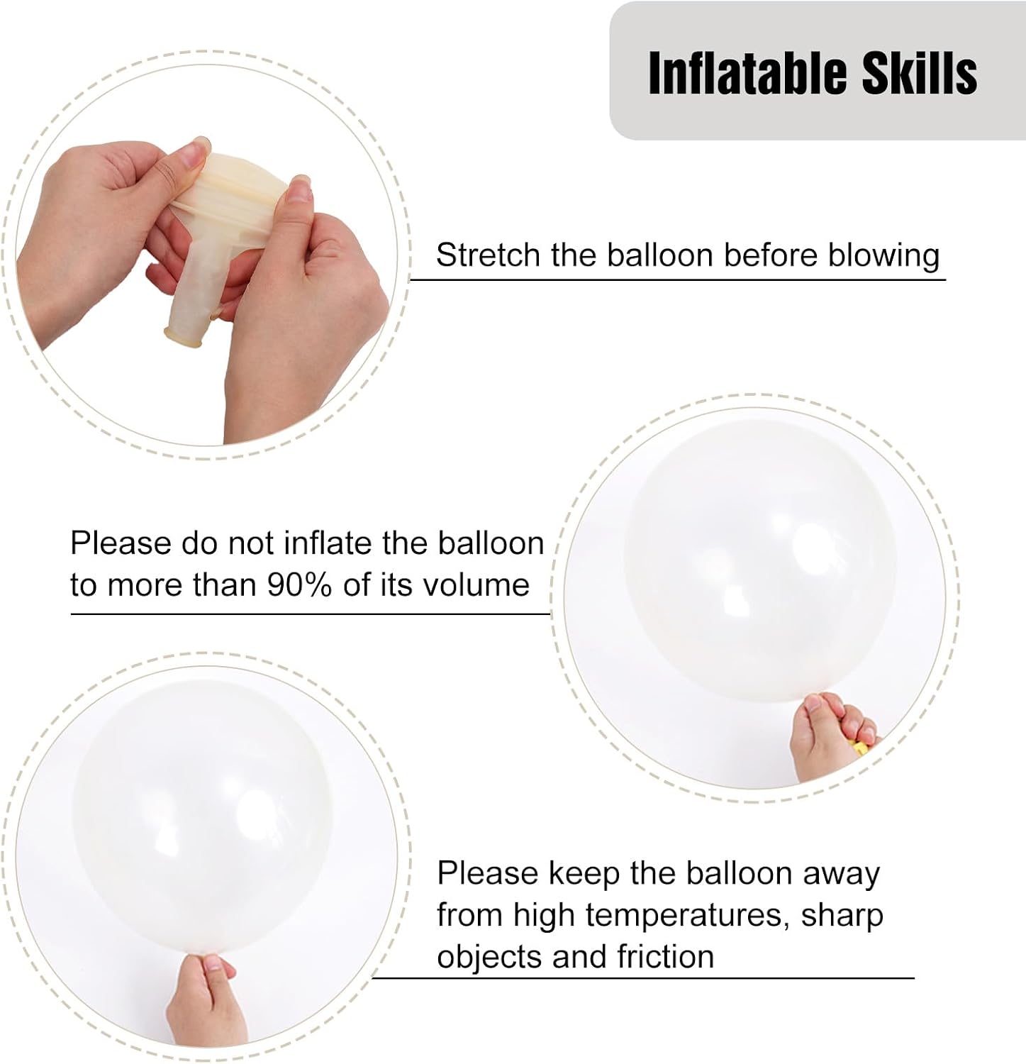  Clear Balloons 154pcs Different Sizes Balloon Arch Kit | Transparent Balloon Garland Arch for Birthday Baby Shower Wedding Party Decoration thumbnail