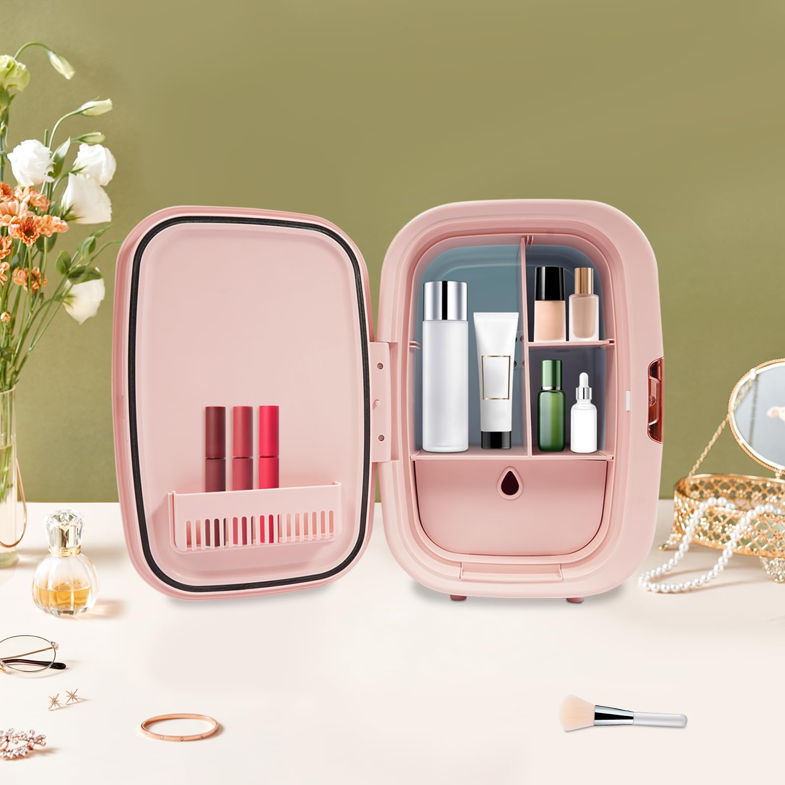 12 l lodówka kosmetyczna z funkcją chłodzenia i ogrzewania Skincare Fridge