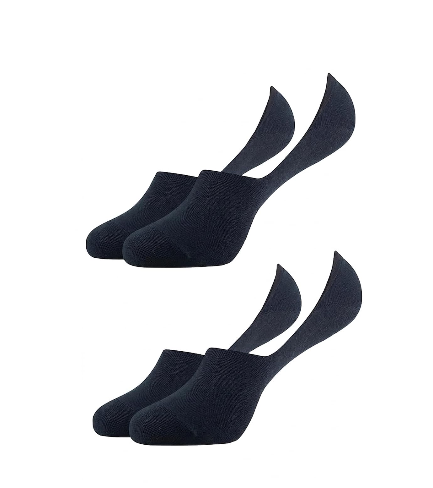 maurya samrajya Men's Low Cut Cotton Stretch Socks with Stay Fresh Technology | Soft, Lightweight & Comfortable Invisible Socks for Sneakers & Casual Shoes (Pack of 2)-picture-21