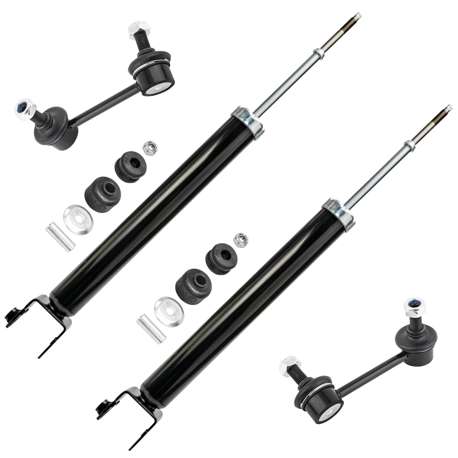 Detroit Axle - Rear 4pc Shock Absorbers Kit for 2007-2013 Nissan Altima