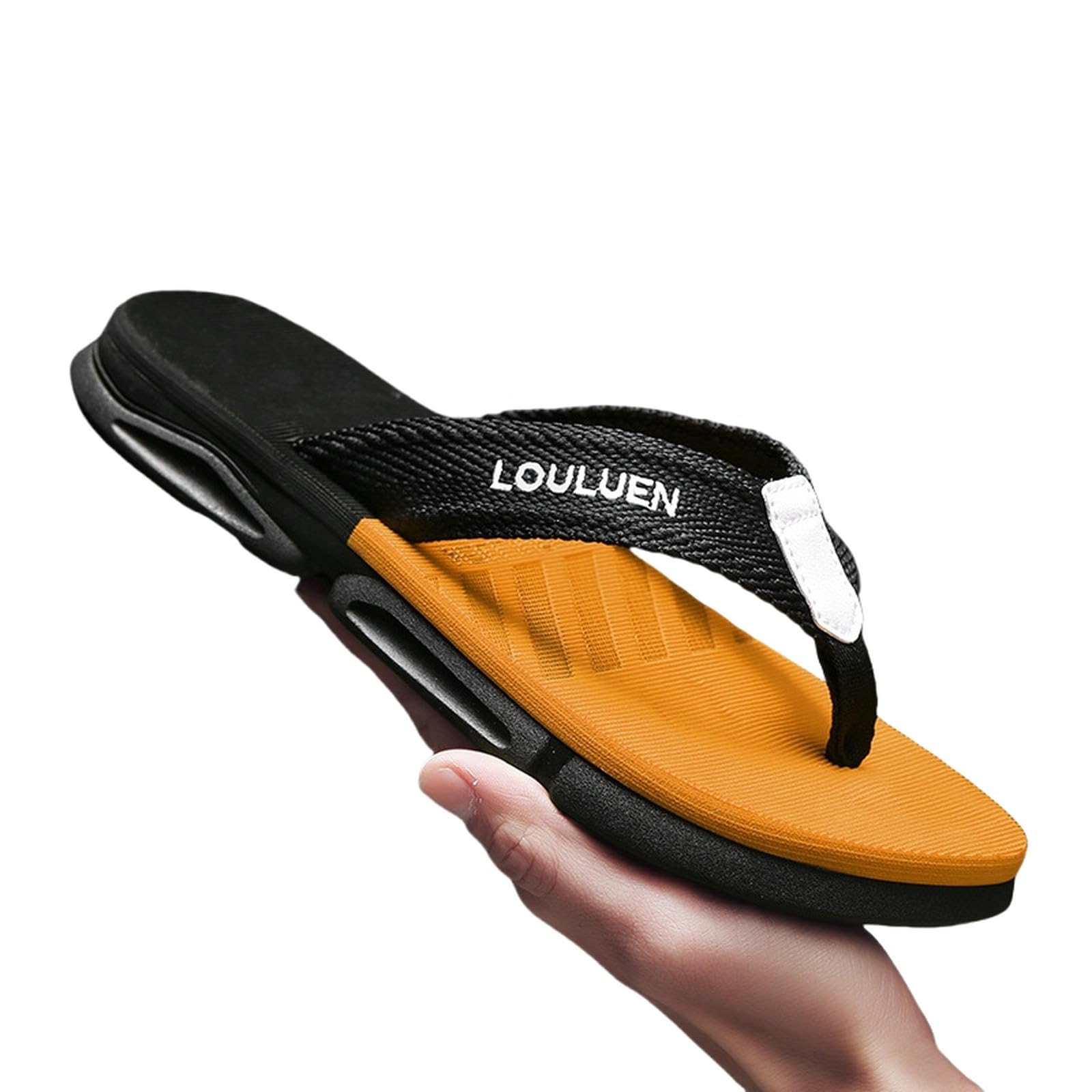 Kapcie letnie, gruba podeszwa, japonki, sandały męskie, antypoślizgowe, modne buty plażowe