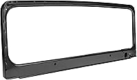 AccuPart OE-Style Windshield Frame for Jeep CJ5 & CJ6 1969-1975 - Stamped Steel, Raw Finish, Direct Fit Replacement