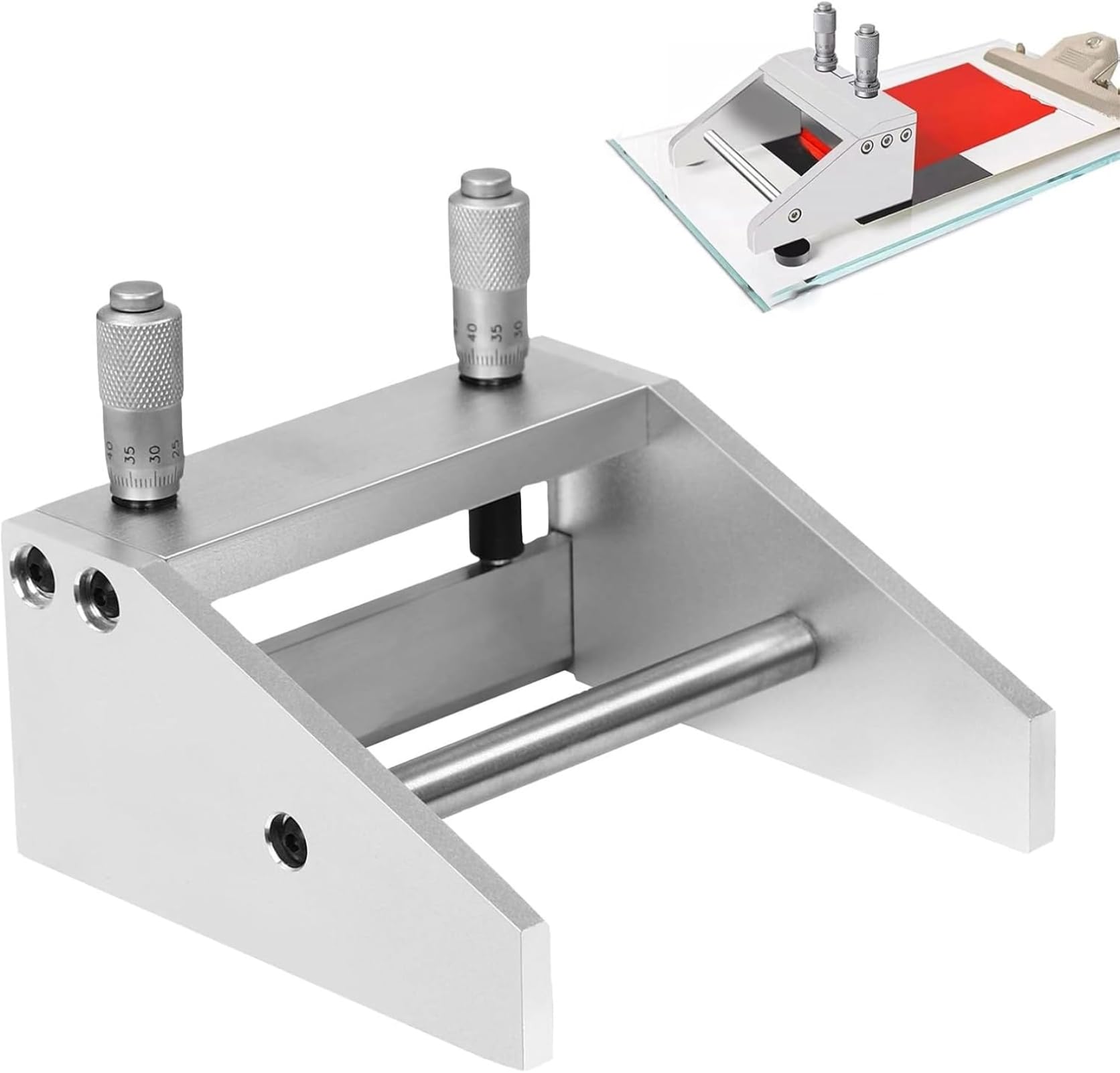Raspador de desmontaje ajustable de 0-3500 μm para evitar imperfecciones en películas de tinta