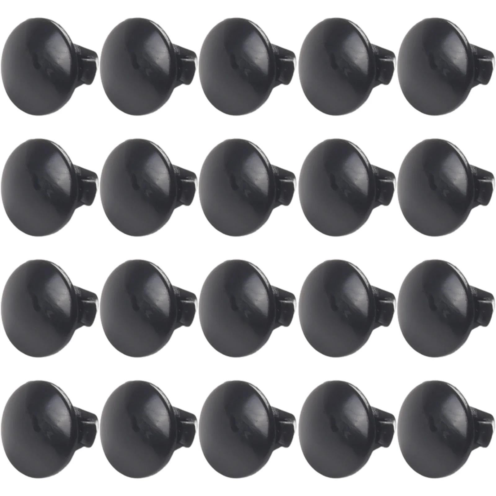 OSTREY Car trim clips 20Pcs Car Rear Door Weatherstrip Clips For Qashqai J10 J11 For X-Trail T31 T32 Door Rubber Seals Retainer Fastener Rivet