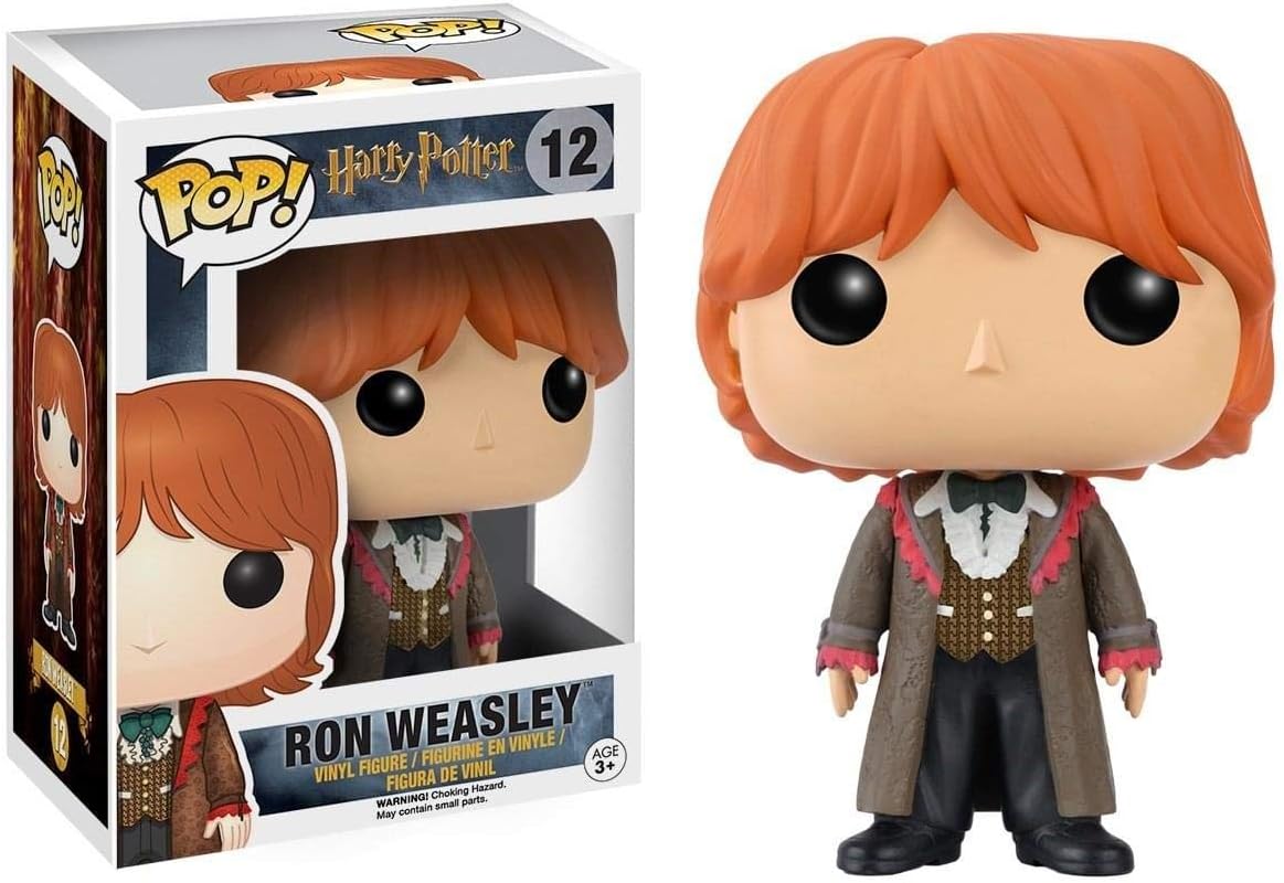 Funko FUNKO-6568 Movies Harry Potter Ron Yule Ball Pop Vinyl Statue Figure