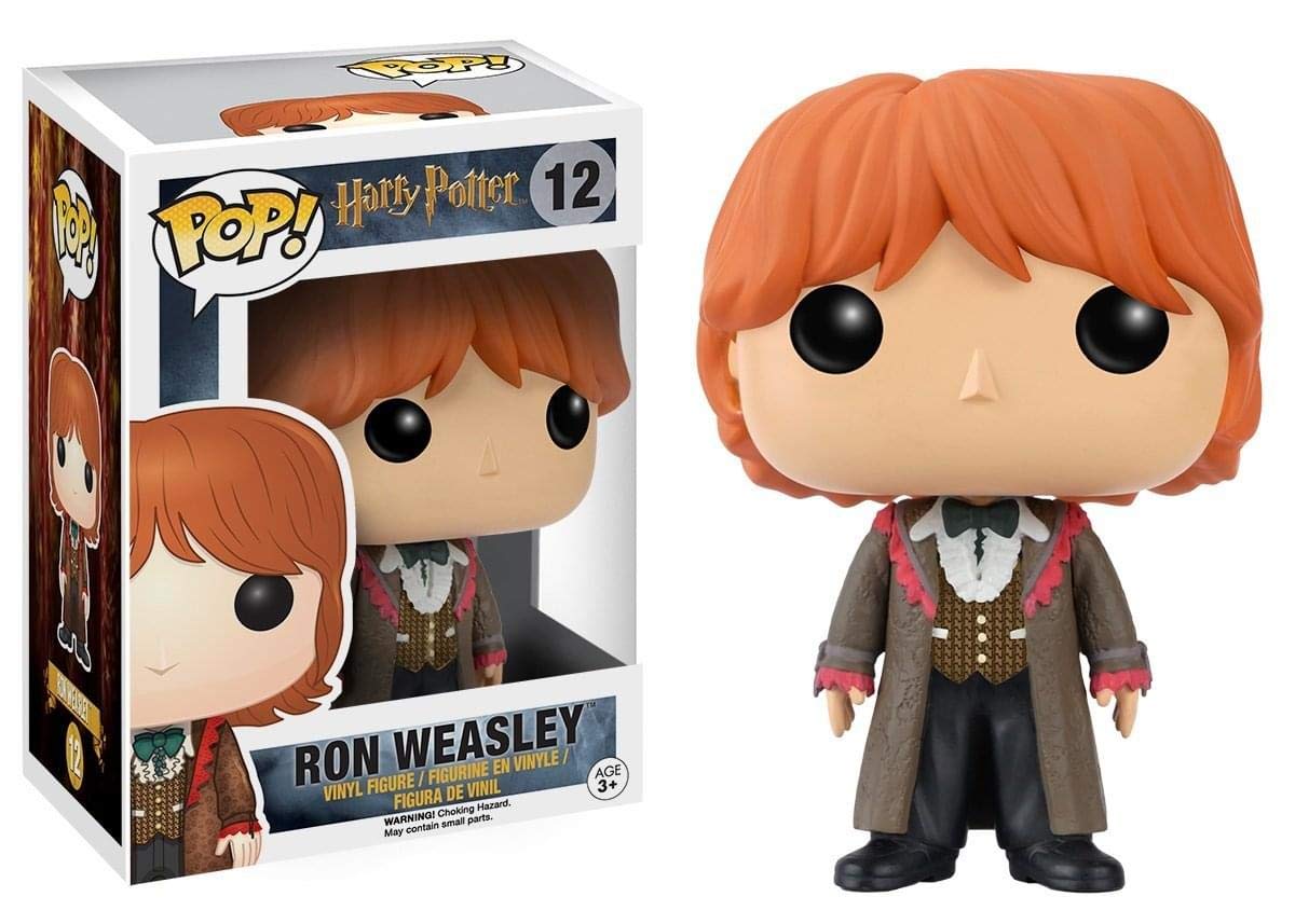 Funko FUNKO-6568 Movies Harry Potter Ron Yule Ball Pop Vinyl Statue Figure