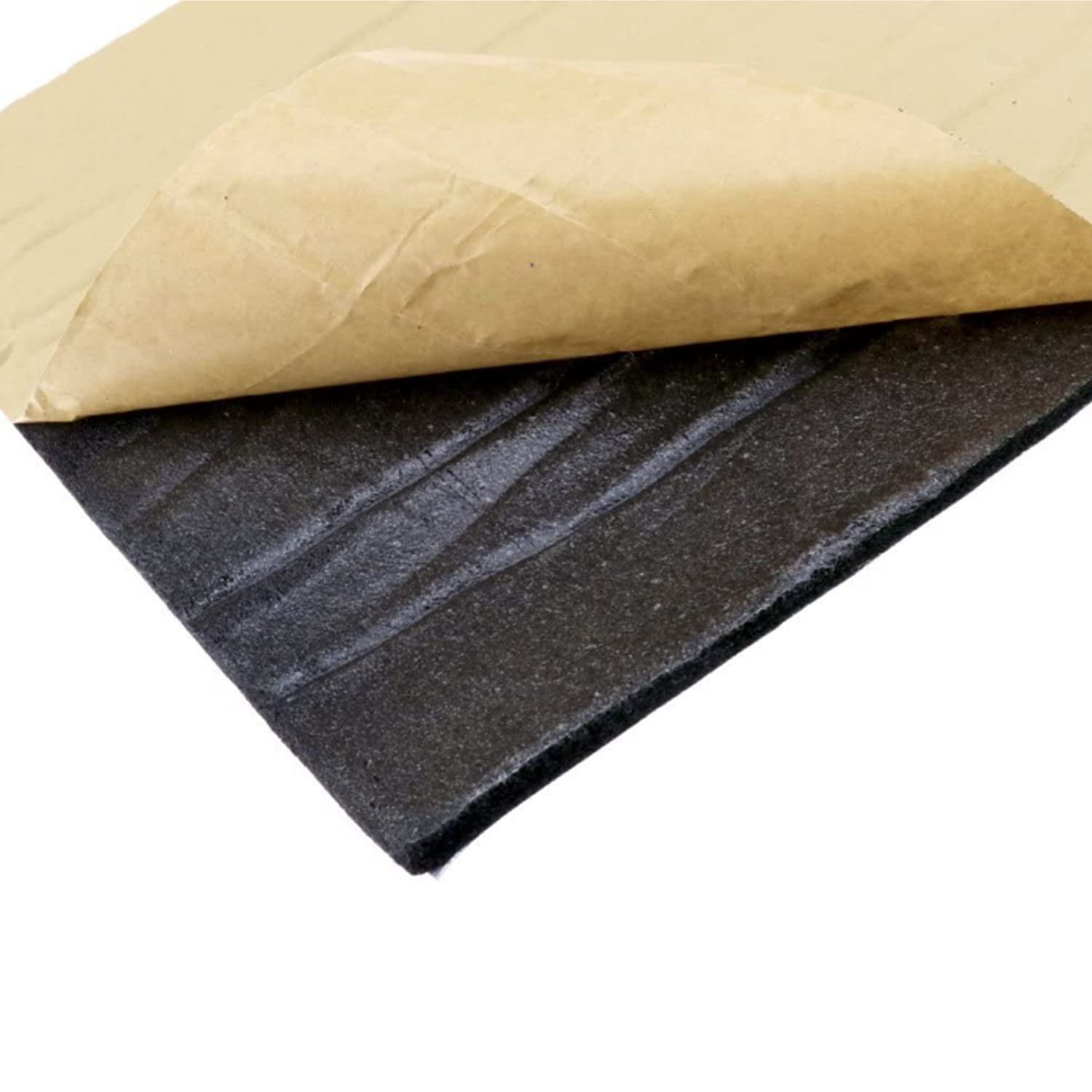 Isolante Insonorizzante per Auto, 1.4 m x 1 m Fonoassorbente da Auto, Tappetini Isolanti Anti Rumore, Assorbe e Riduce Efficacemente le Vibrazioni Della Strada e il Rumore del Motore