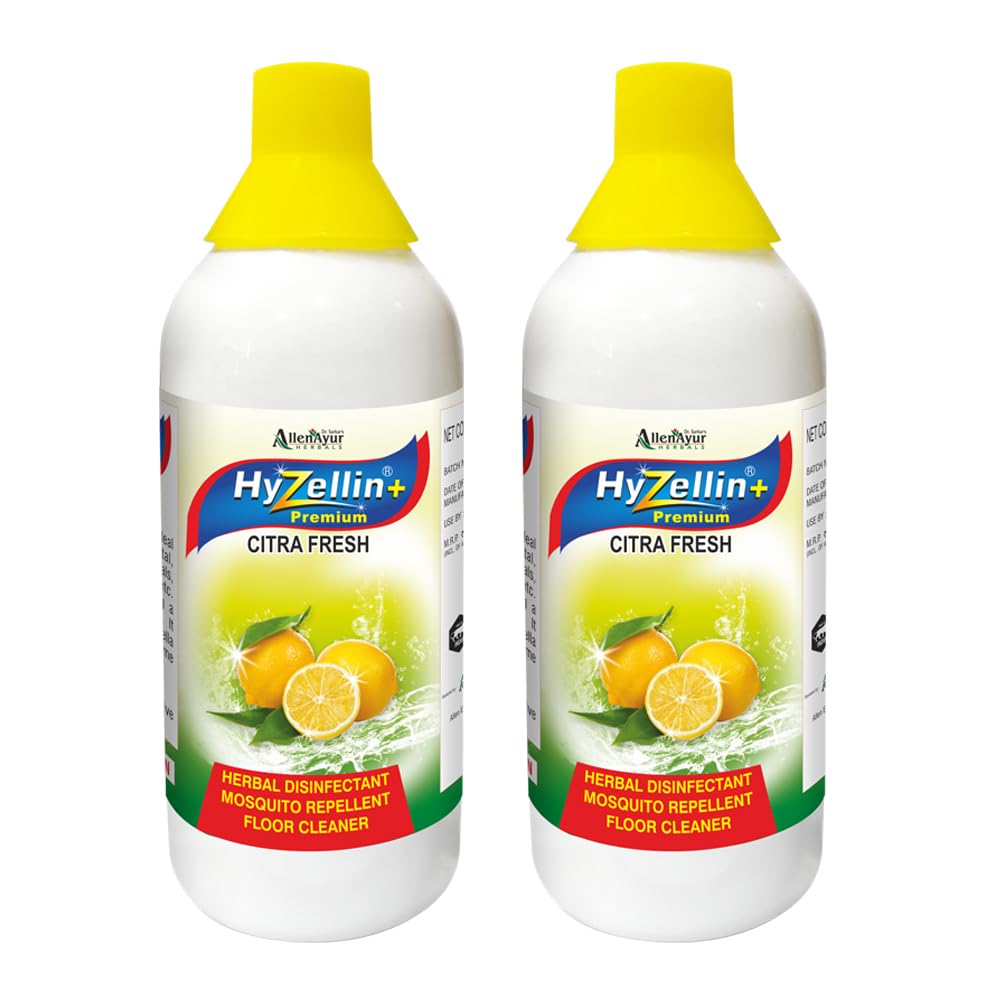 Hyzellin+ Lime Fresh Floor Cleaner (Pack of 2) : Amazon.in: Health
