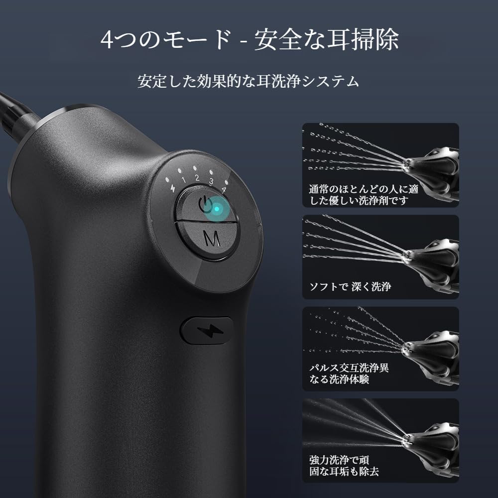 Amazon.co.jp: 家庭用電動イヤークニングツール 耳垢クナー 便利な耳