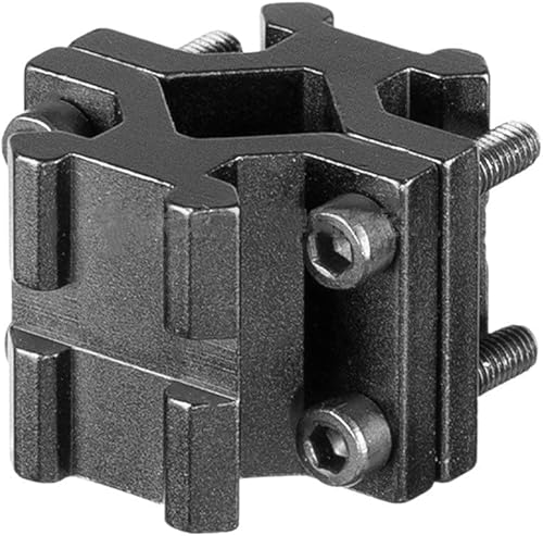 Miniatura 7 de Adaptador de montaje en anillo de barril P.ICA-tinny táctico ajustable de 0.787 in con montaje en riel superior para caza airsoft rifle alcance