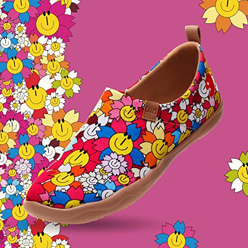 Image of UIN Women's Art Travel Shoes Slip On Casual Cozy Loafers Lightweight Comfort Fashion Sneaker Toledo Ⅰ