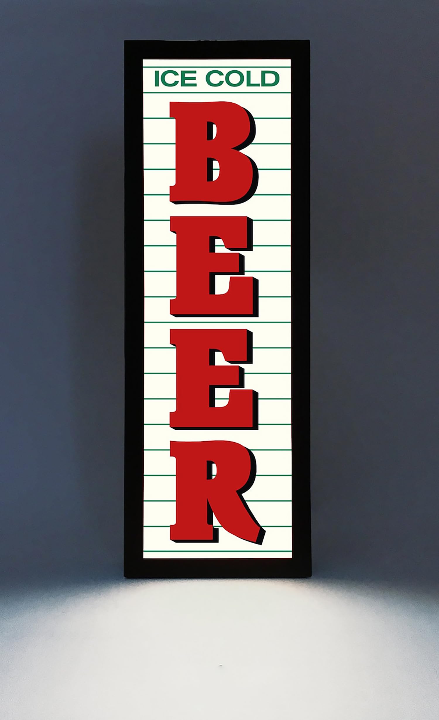 BEER RGB LED Neon Lightbox with Remote Control Professional Studio Podcast Radio Lights Sign for Cinema Cafes Home Wall Decor USB Powered