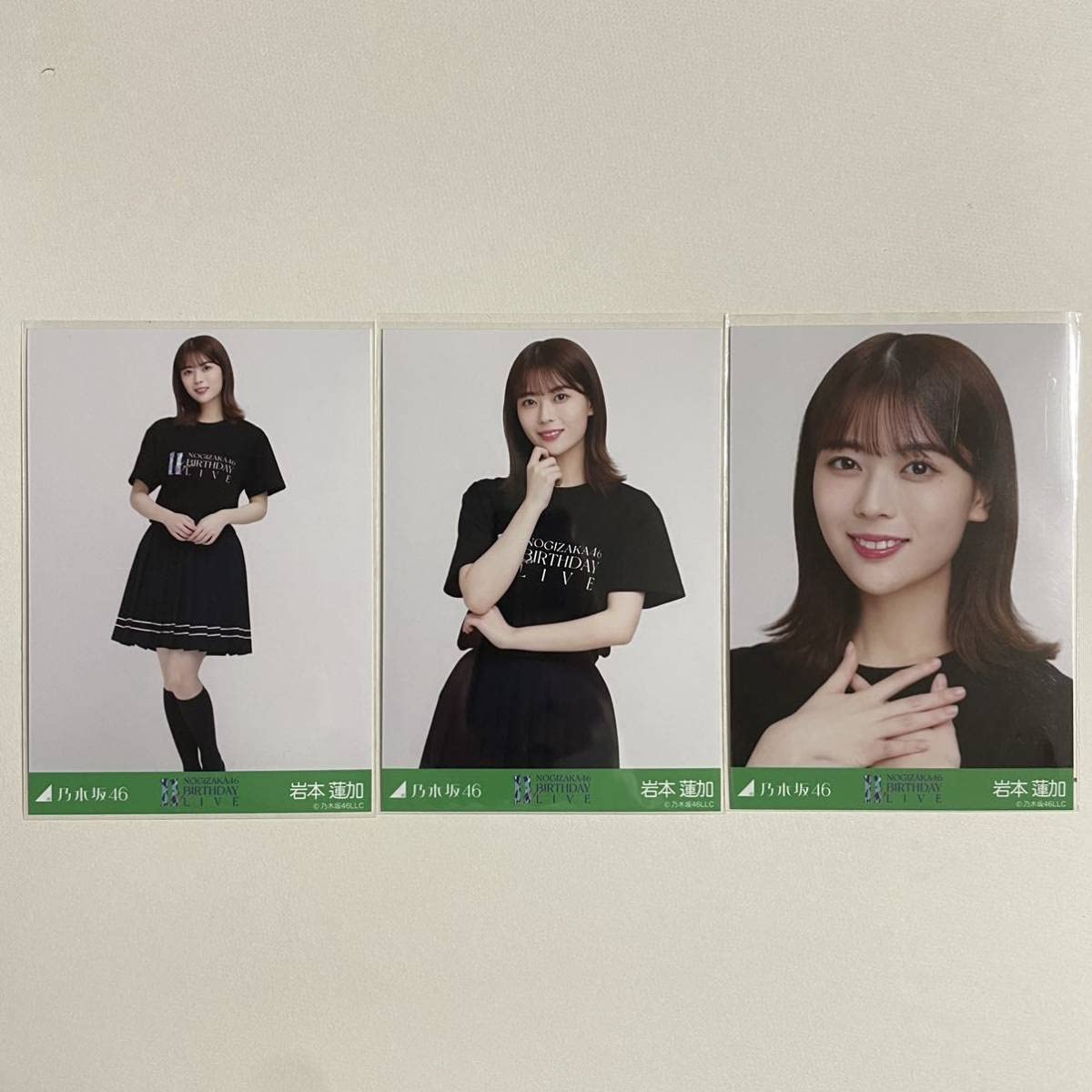 乃木坂46岩本蓮加サインTシャツ11thバスラ