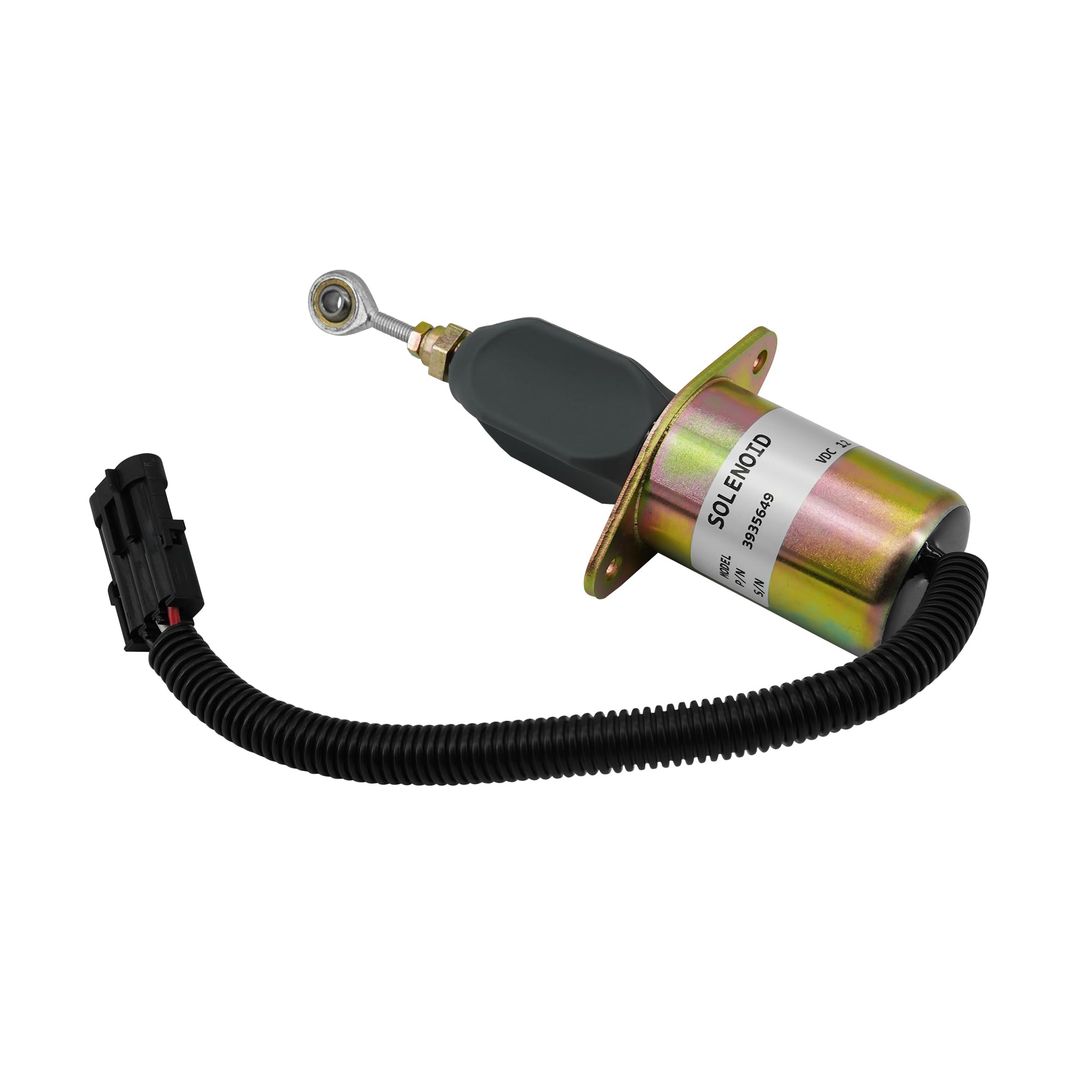 Électrovanne d'arrêt de carburant 12 V 3935649 pour moteurs diesel CUMMINS 5,9L 8,3L 4B 6B 6C remplace SA-4764-12
