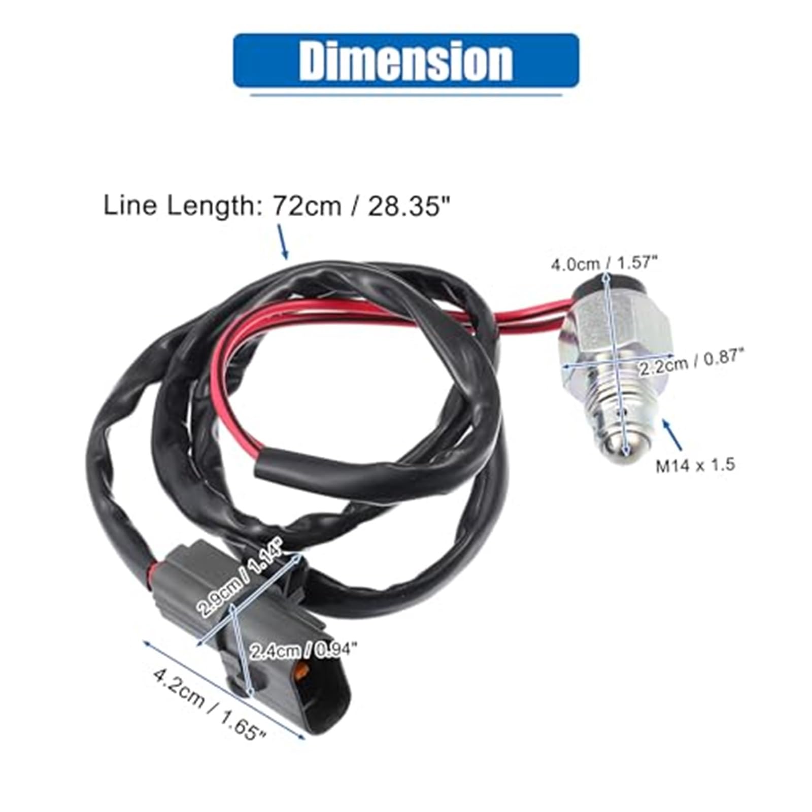 Interruptor de luz freno, for Mitsubishi, Montero Sport 01-03 No.MN171296 Unidad de activación de luz de pedal