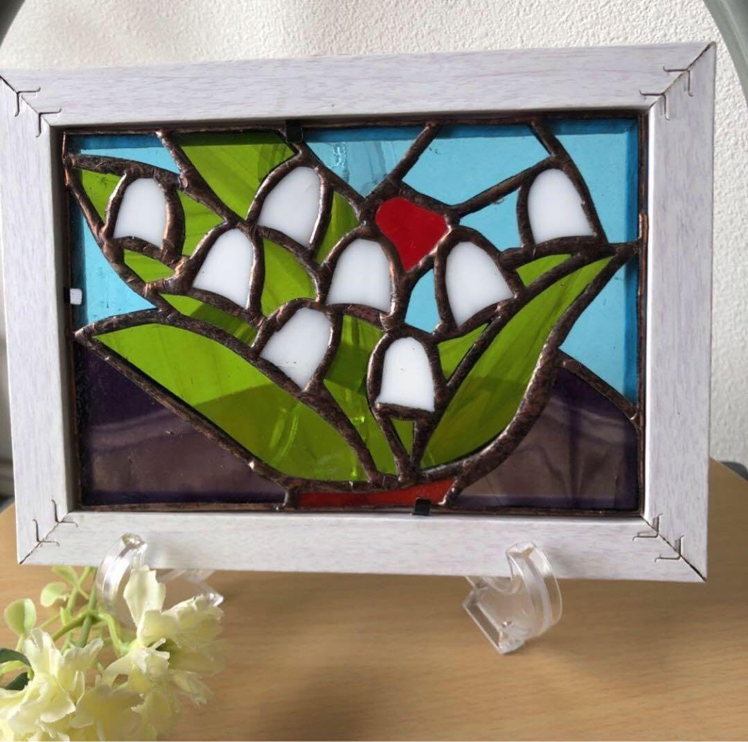 Amazon.co.jp: ステンドグラス パネル すずらん : おもちゃ