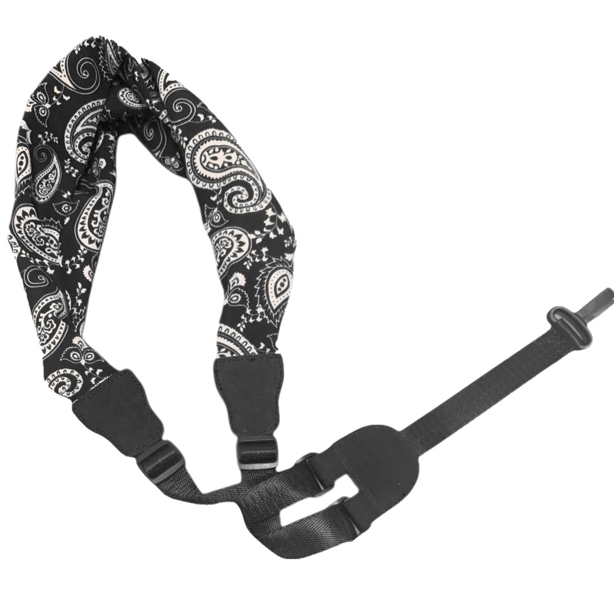 Trssorm Ukulele Strap Scarf Style Adjustable Neck Strap and Ukulele Belt with Hook for Guitar