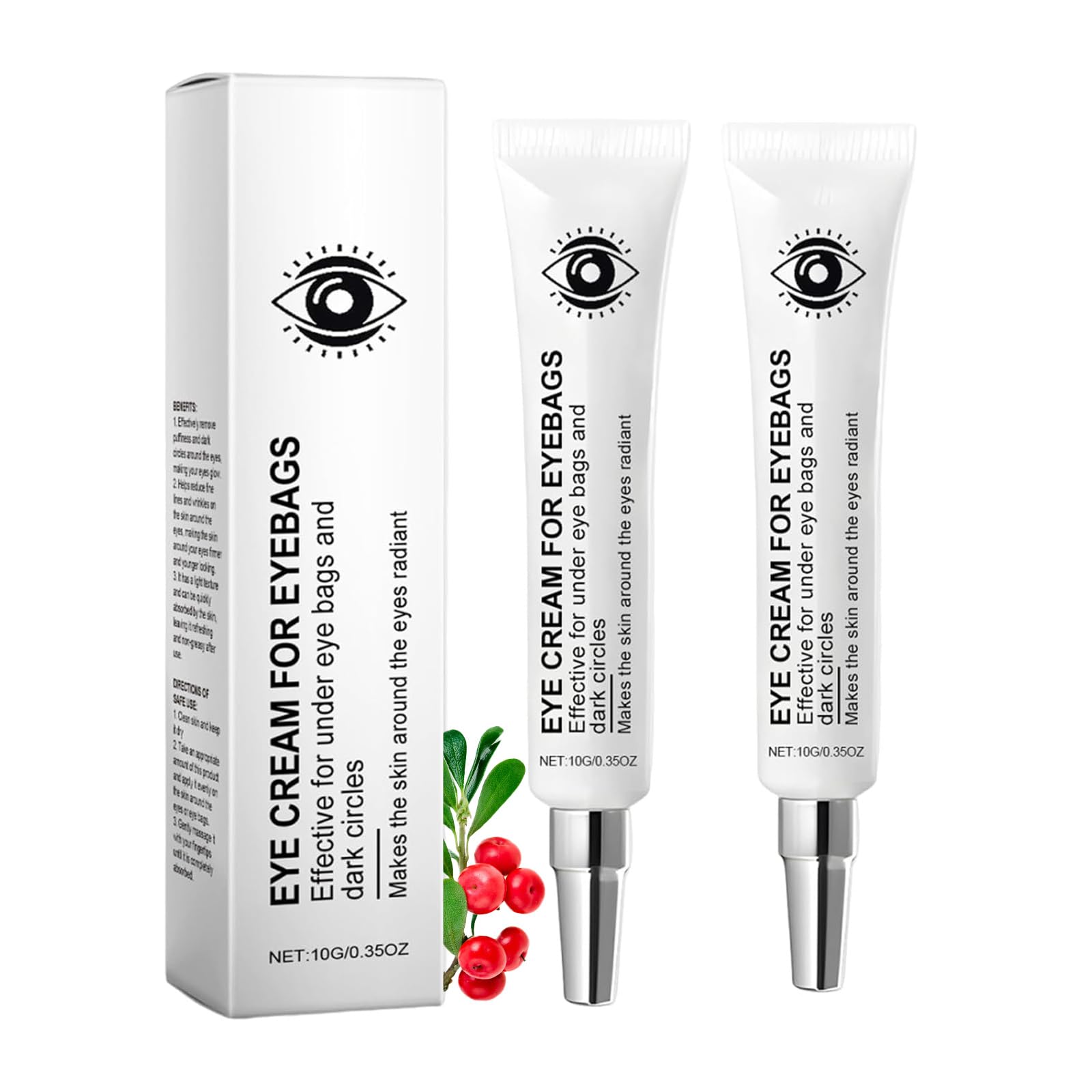 Eyephalt Eyebag Cream, Under Eye Cream for Dark Circles & Puffiness,Antiquep Eyebag Cream, Eye Bags Cream for Men Women All Skin Types