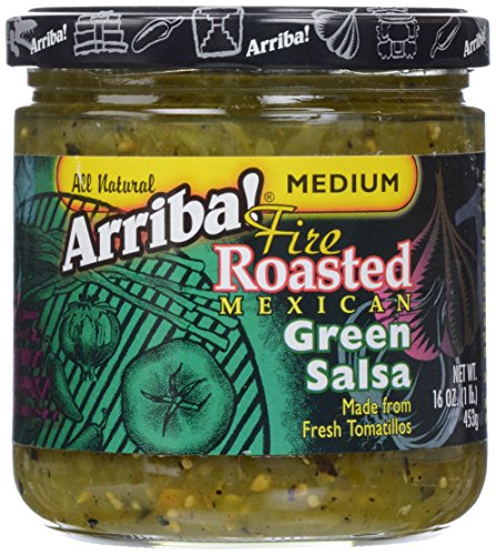 ARRIBAMedium Green Salsa, 16 oz