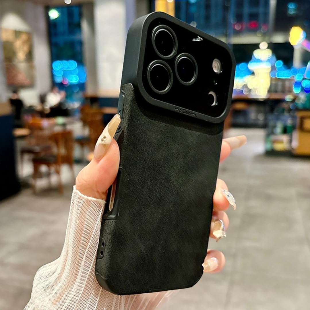 Étui de téléphone en cuir de luxe antichoc iPhone 12 Pro Max